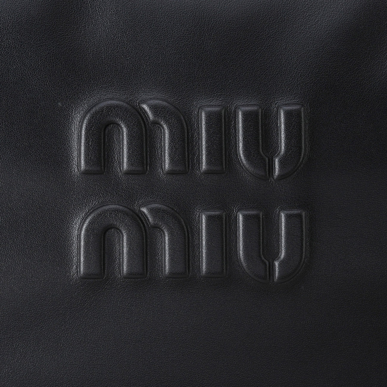 MIU MIU(USED)미우미우 5BB117 앰보 로고 볼링백